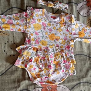 Babyhug Multicolour Frock