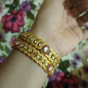 High Gold Bangles