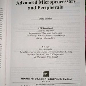 Advanced Microprocessors And Peripherals