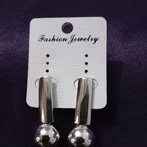 Silver Stylish Earrings