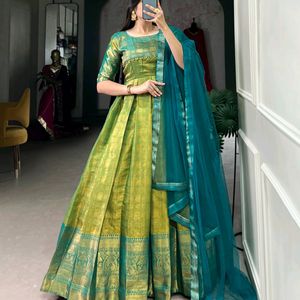 Elegant And Beautiful Kanjeevaram Lehnga Collecton