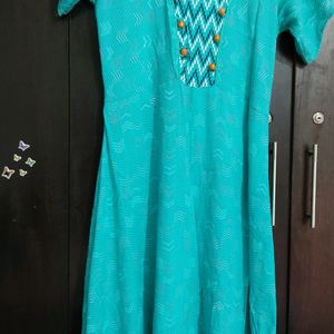 Soft Rayon A Line Kurti