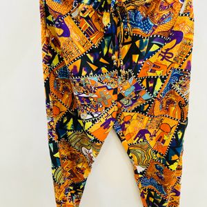 XL Multicoloured Sweatpant With 2 Pockets