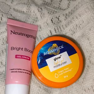 Neutrogenar And Aqualogica Cream Combo