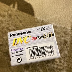 RARE Panasonic Mini DVC Cassettes (Pack of 5)