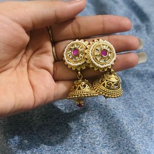 Golden Jhumka