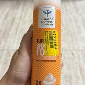 Turmeric Shaving Foam With Kesar & Sandalwood