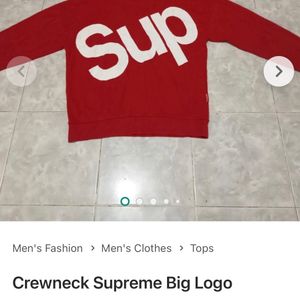 Original Supreme’s Sweatshirt