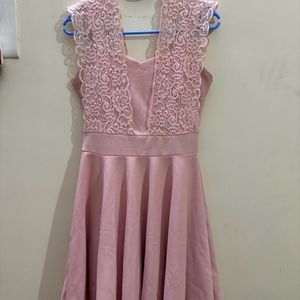 Pink Flared Dress!