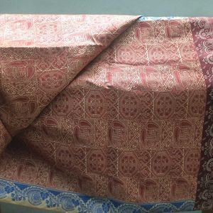 Assam Silk Alover Embroidery Elegant Saree