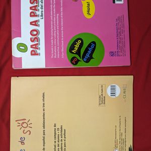 Spanish Books for Beginners And Activity Book