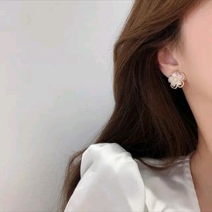 Beautiful Korean 3D Flower Stud Earring