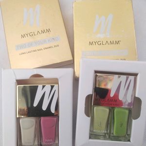 Myglamm Nail Enamel Pack 2