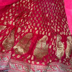 Only lehnga dark pink clr🩷