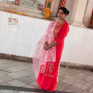 Pink Dupatta