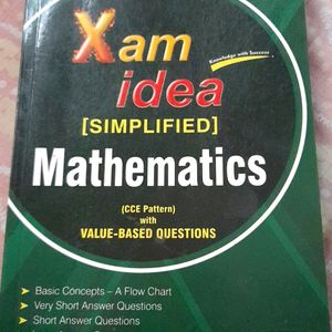 Xam IDEA Mathematics Class Xth Term 1