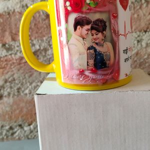 Couple Anniversary Gift Mug 350 ml