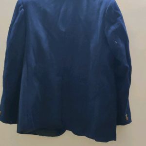 School Coat In New Condition Navy Blue Colour