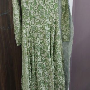 Green Wedding Gown