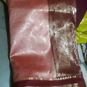 Red Pallu Saree