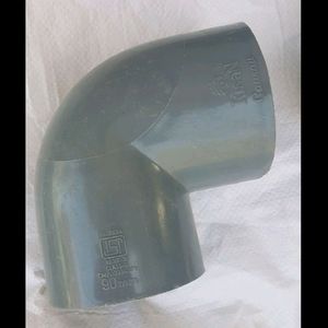 Plumbing PVC Elbow Grey (NEW), 4 Peices 90 mm