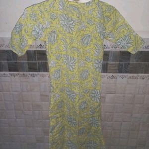 yellow Kurta Set