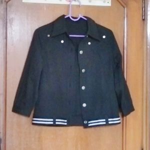 black fancy jacket for girls/women