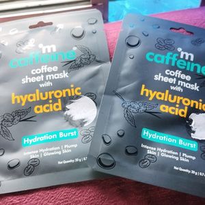 m Caffeine Combo Of 2 Sheet Mask