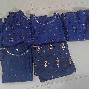 Pack Of 3 Kurta Set