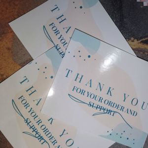 10 piece Of Thank You Card