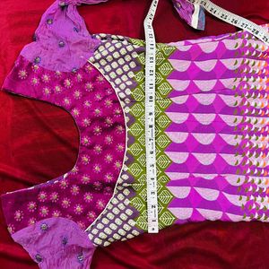 Punjabi Kurta Pajami Suit For Girls