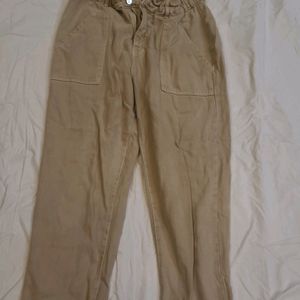 Paperbag Beige Jeans