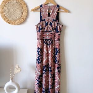 London Times Printed maxi Dress