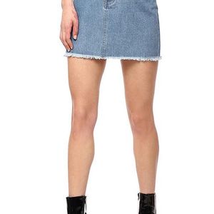 Denim Mini Skirt