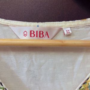 Biba White Dress