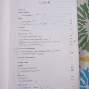 Class 9th And 10th Maths Book