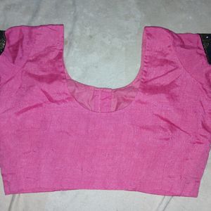 Pink Tailored Stitch Blouse