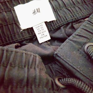 Black Cargo Trousers