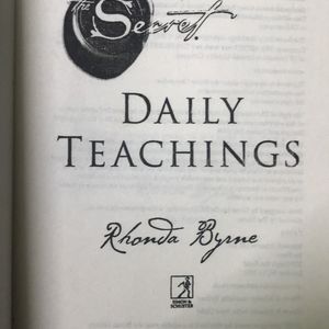 Secret Daily teaching