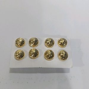 Gold Studs For Women & Girls