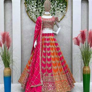 Multicolor Lehenga 🎀