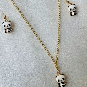 2set Combo Earrings Whit Necklaces