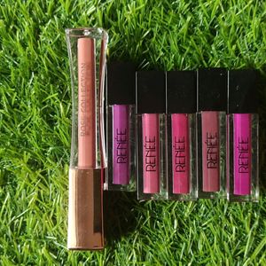 Renne Lipstick With Cal Rose Lippie