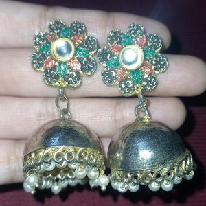 Light Gold Jhumkas ✨️