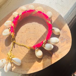 Pink Sea-Shells Bracelet