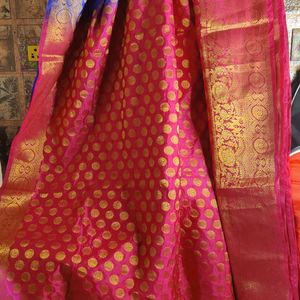 Brand New Banarasi Saree With Attached Bp