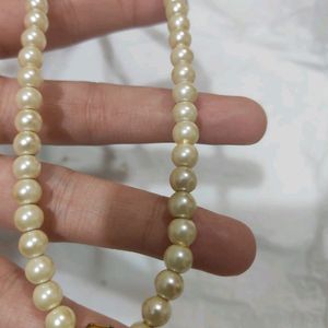 Pearl Necklace With Earings