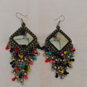 Oxidized Traditional Earings