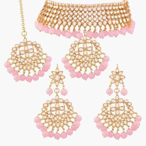 Pink Necklace Set