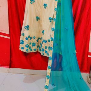 Lehenga Choli with 3Miter dupatta